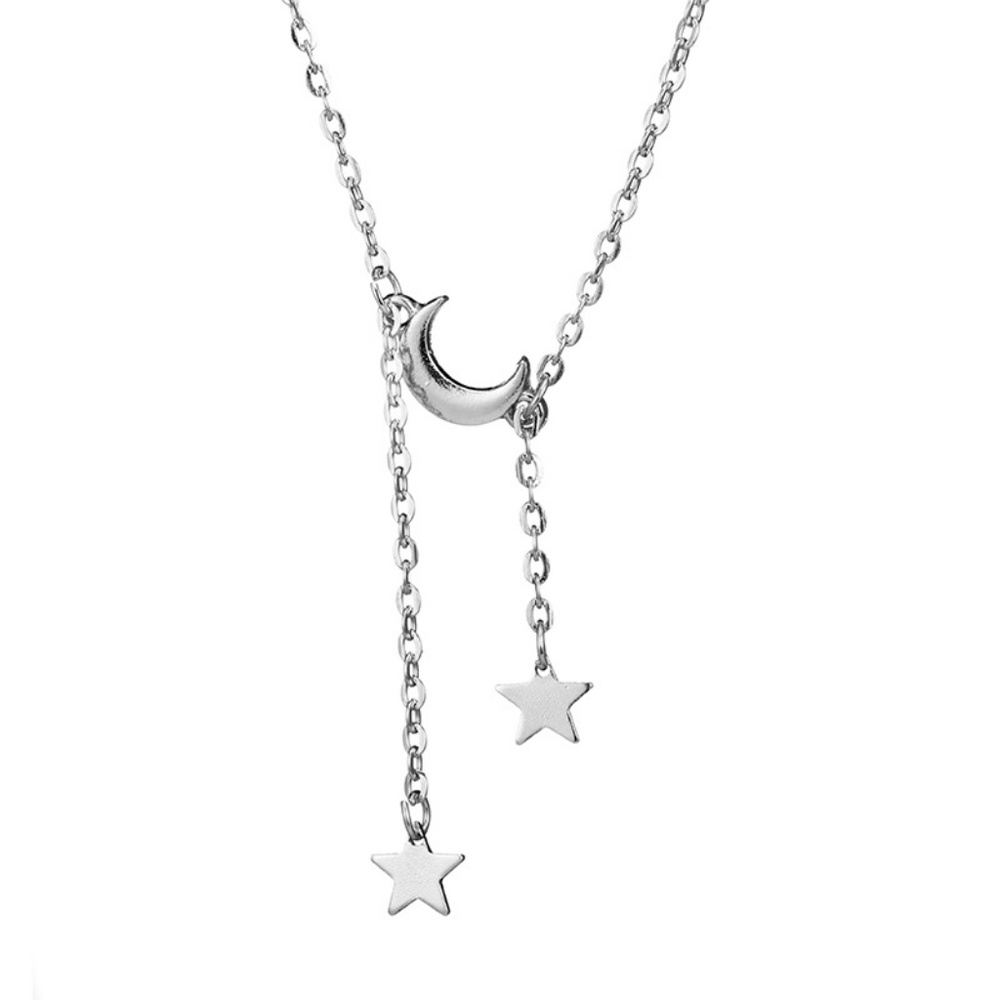 Unique Design//BOHO Moon and Stars Necklaces34 - Picture 6 of 8